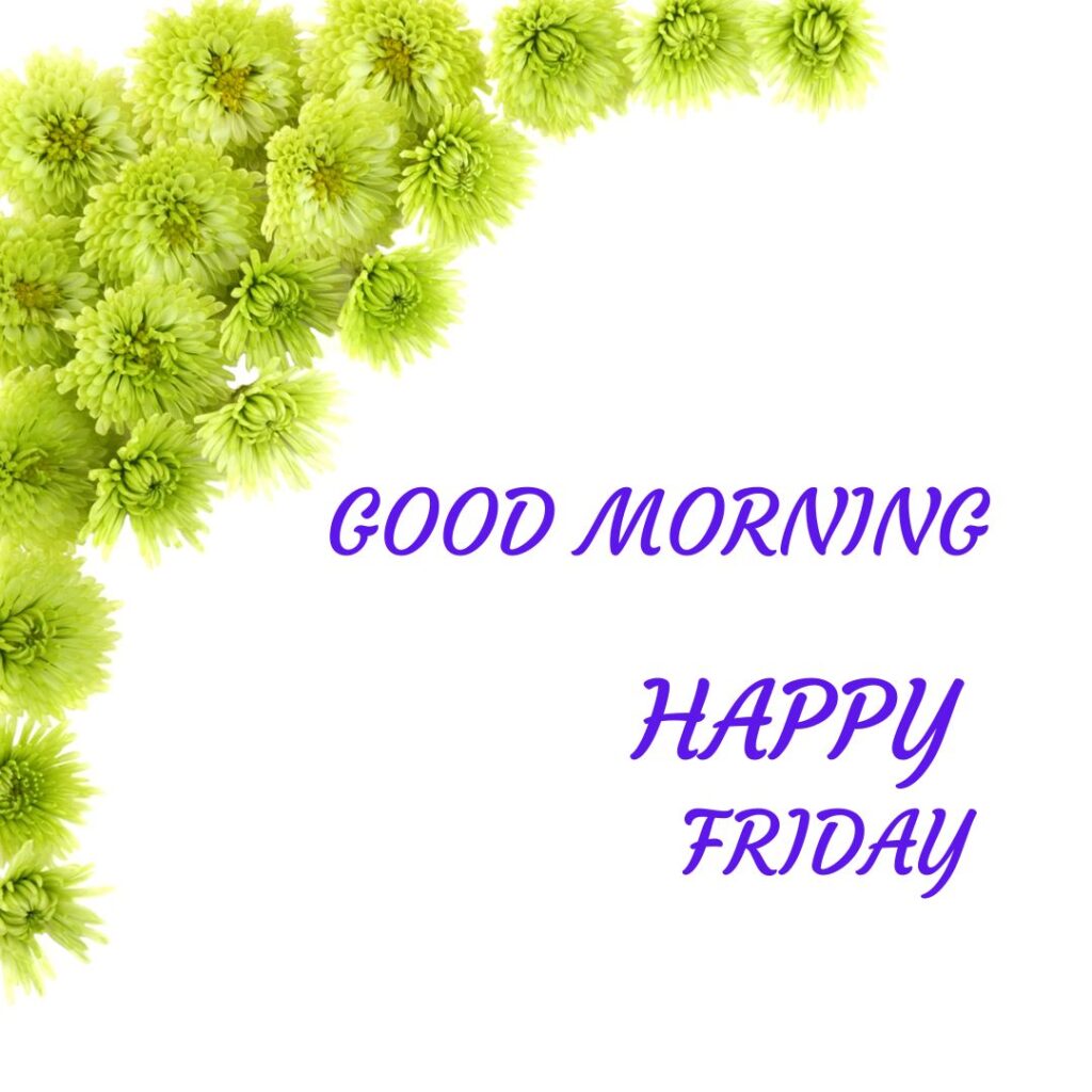 Happy Good Morning Friday Images