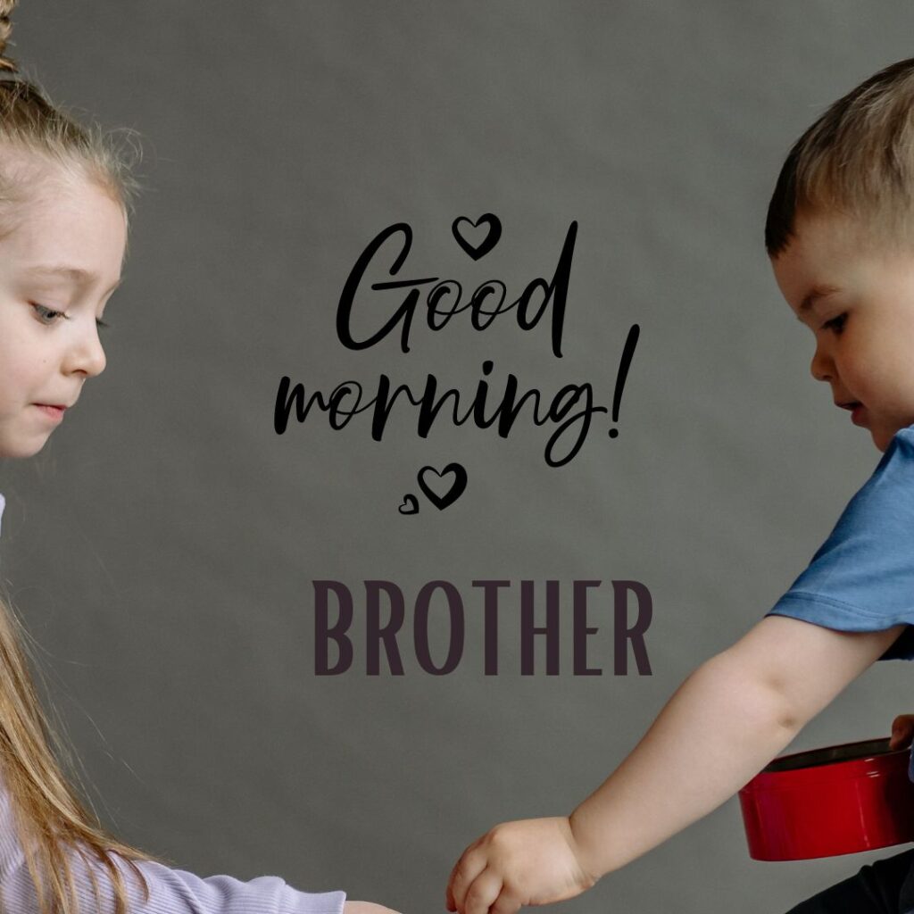 Good Morning Images Brother Message