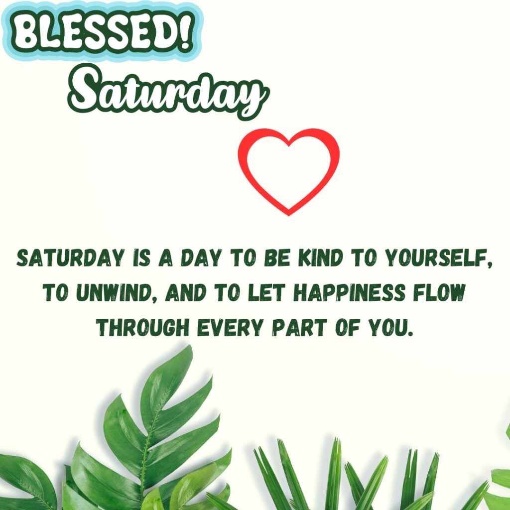 Good Morning Saturday Blessing Images