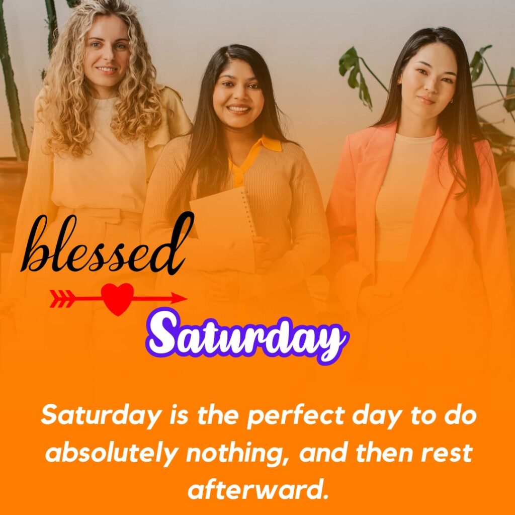 Good Morning Saturday Blessing