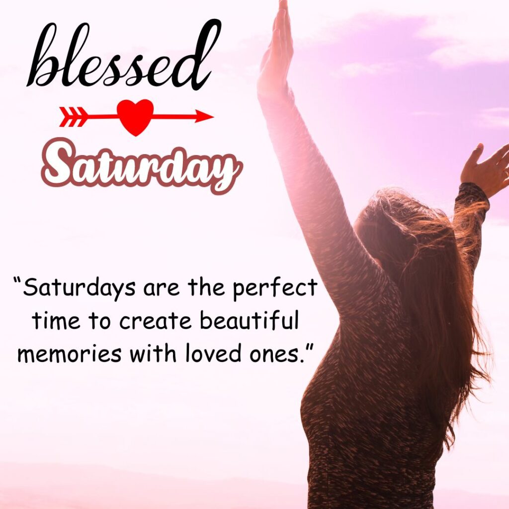 Good Morning Saturday Blessing