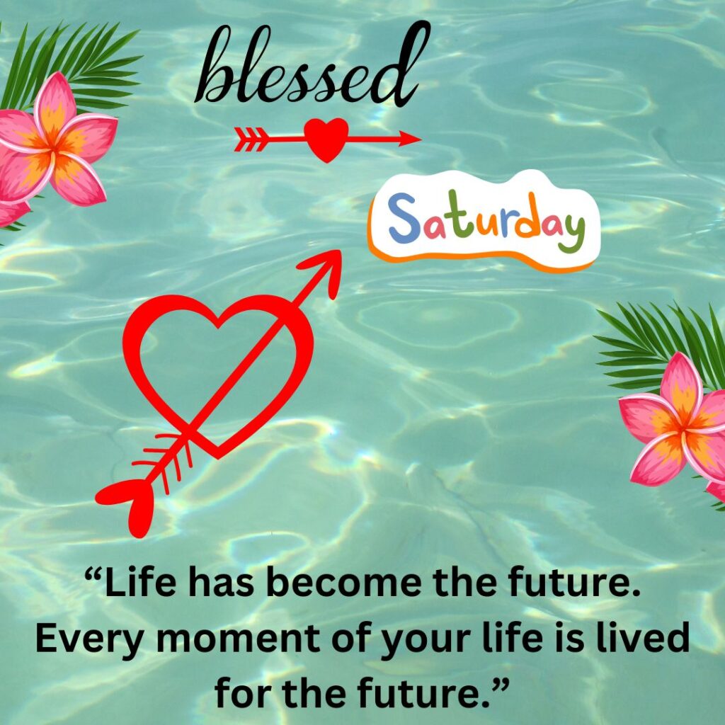 Good Morning Saturday Blessing