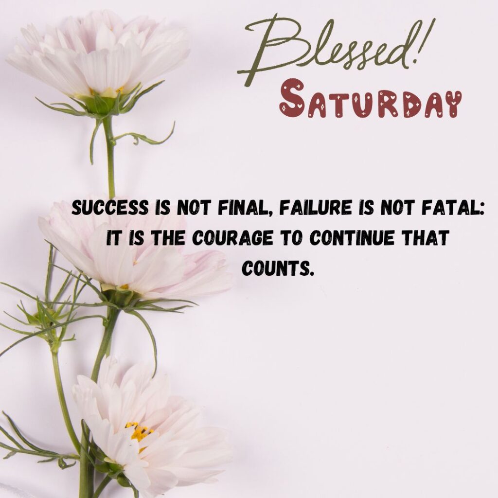 Good Morning Saturday Quotes