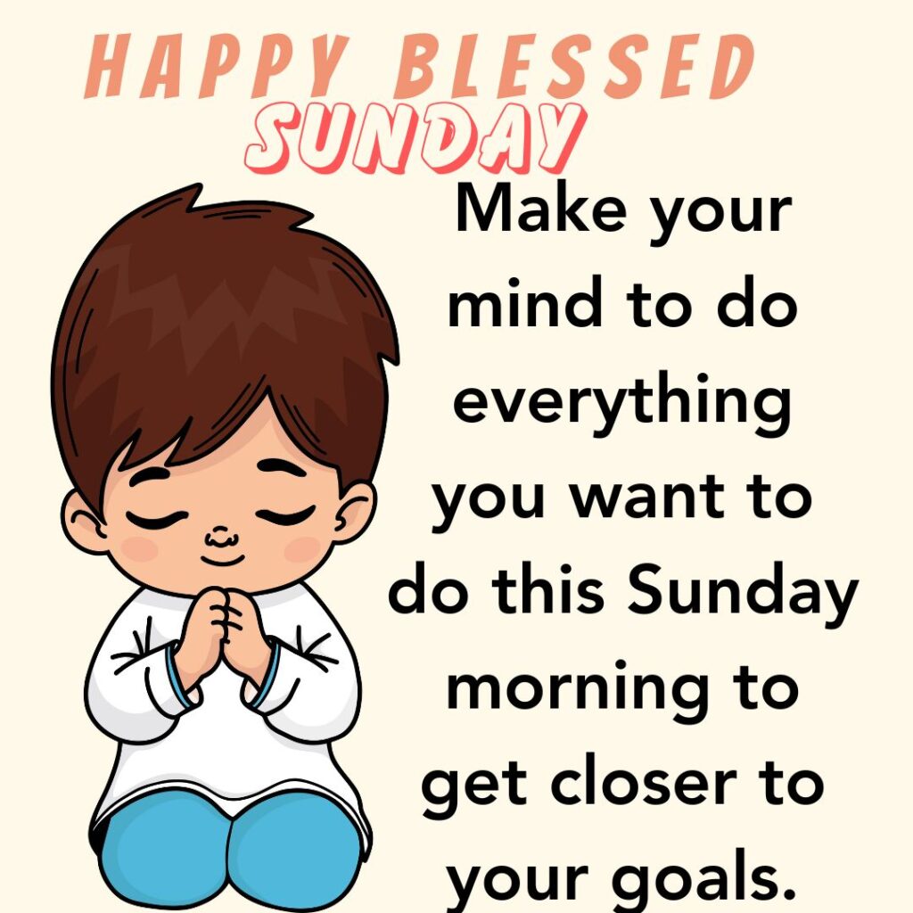 Good Morning Sunday Happy Blessing Images