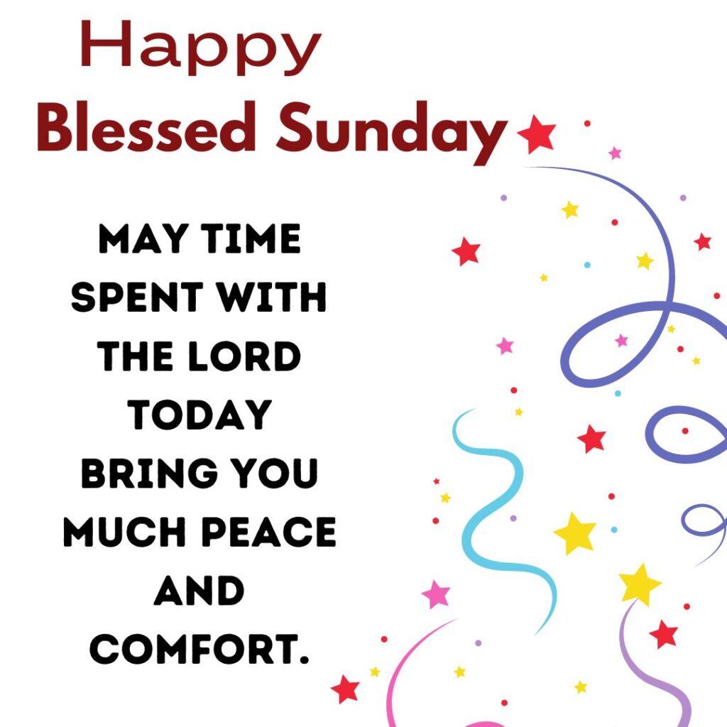 Download Sunday Blessing Images