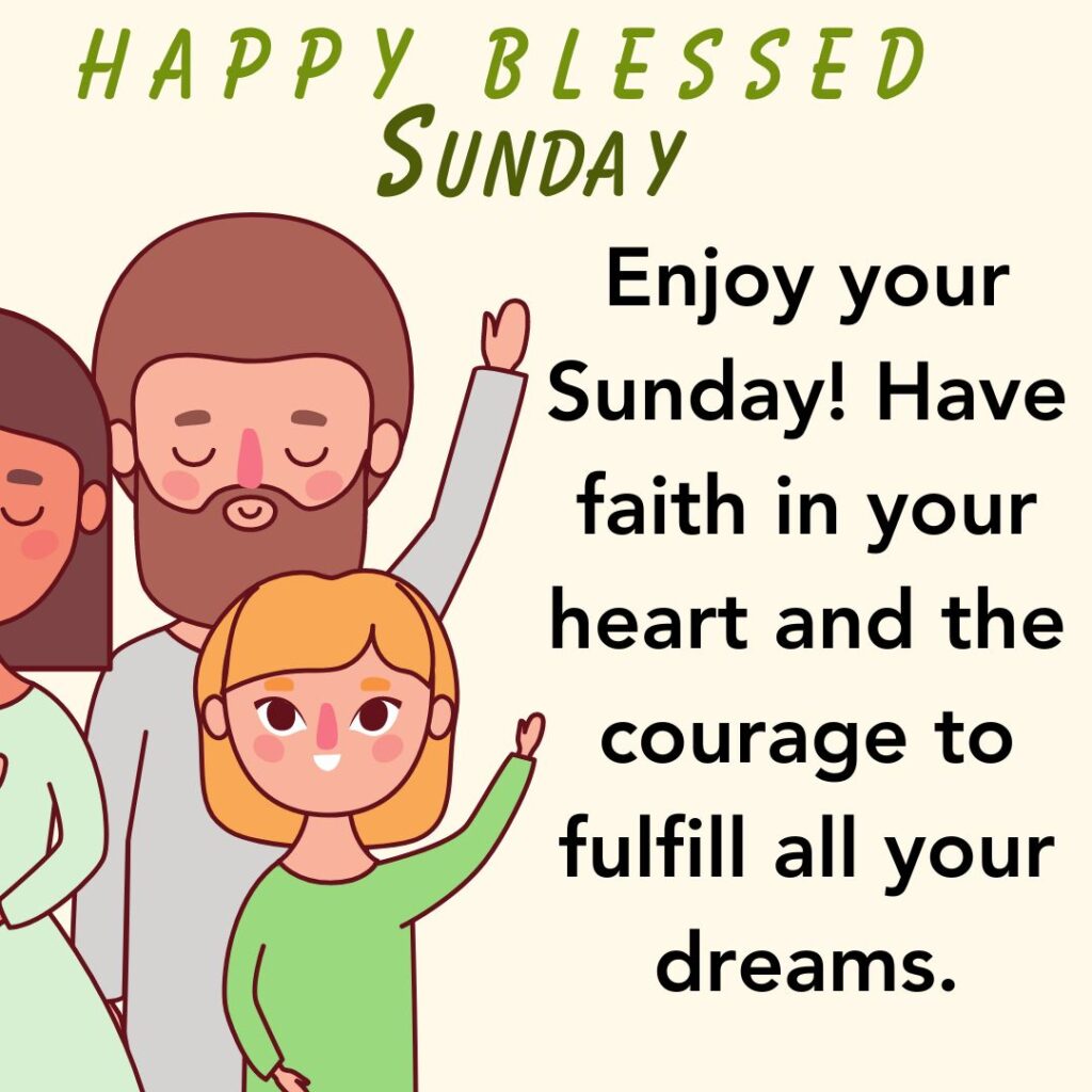 Sunday Blessing Quotes