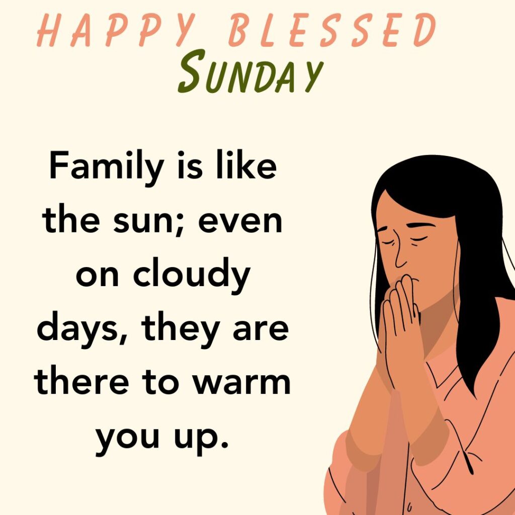 Good Morning Sunday Blessing Prayer Images