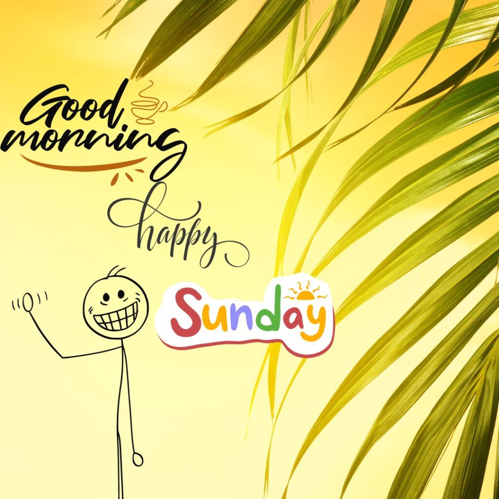 Cartoon Good Morning Sunday Images