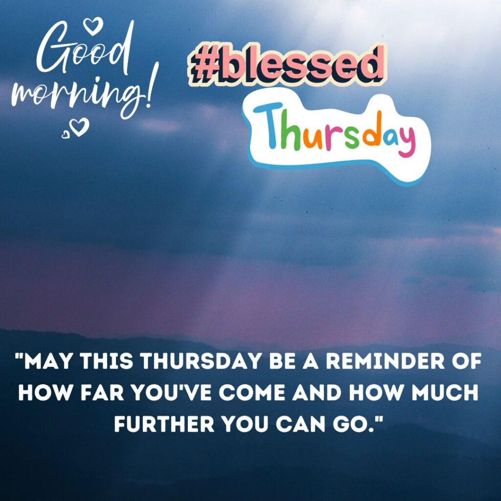 New Good Morning Thursday Cute Blessing Images