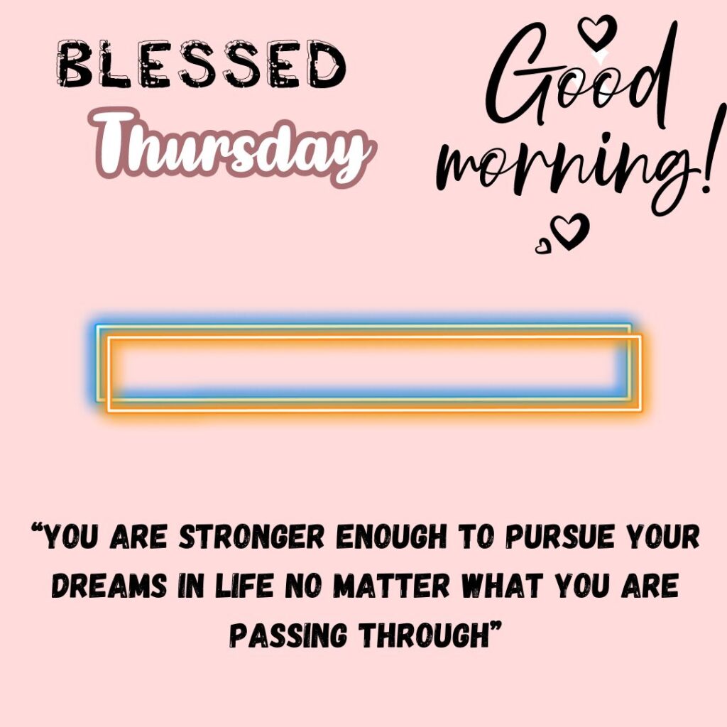 New Good Morning Thursday Blessing Images