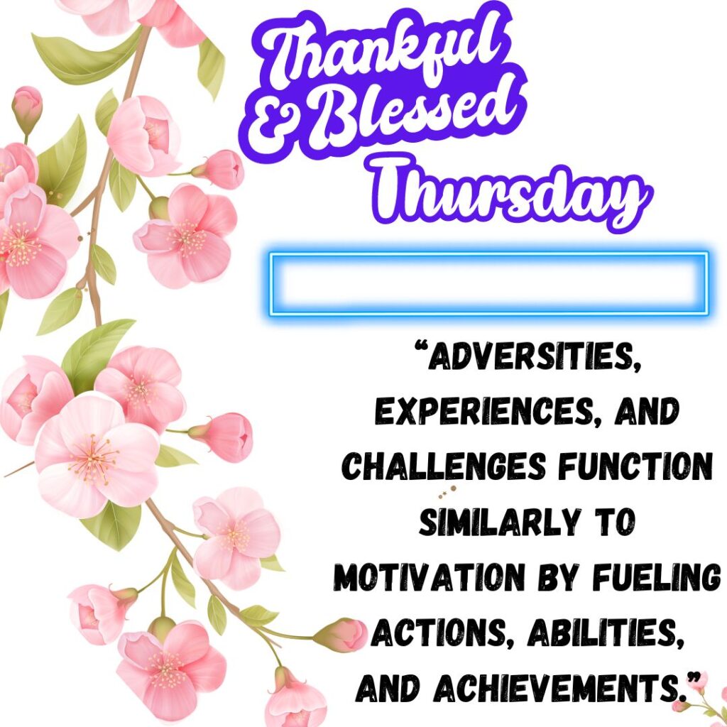 Good Morning Thursday Motivational Blessing