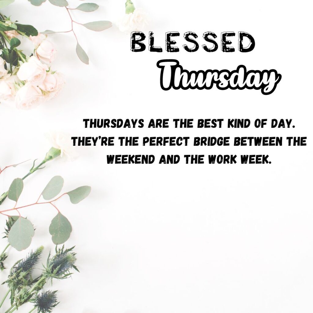 Good Morning inspirational Thursday Blessing Images