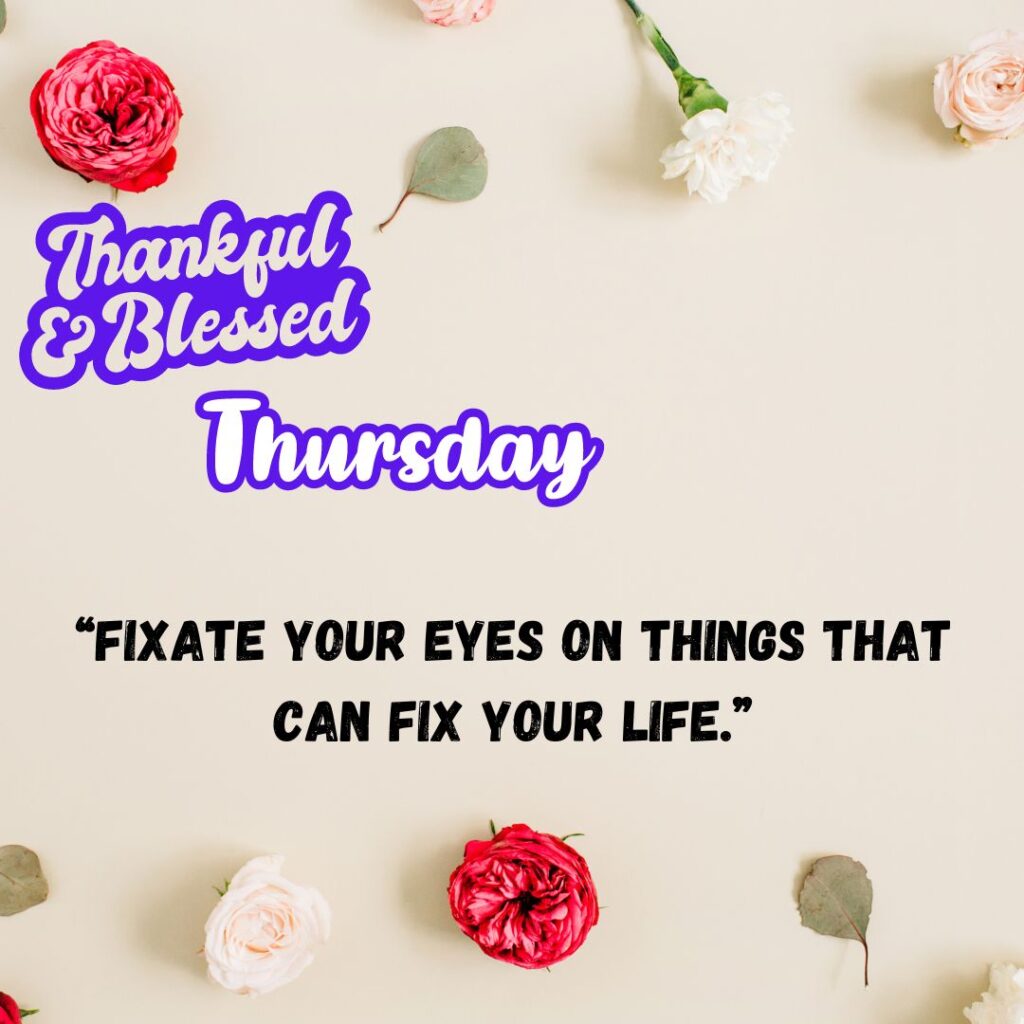 Thankful Good Morning Thursday Quotes