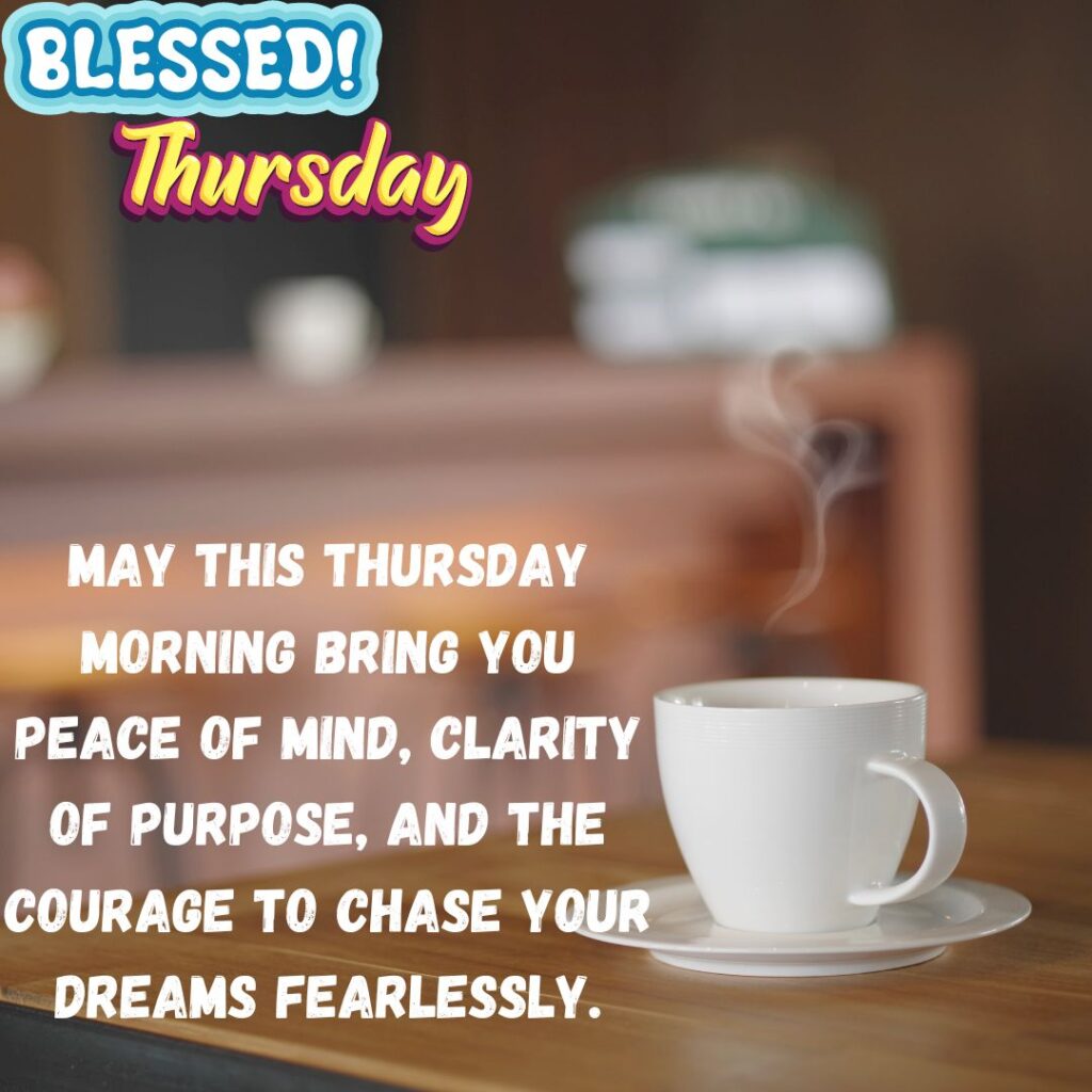 Images of Good Morning Thursday Quotes