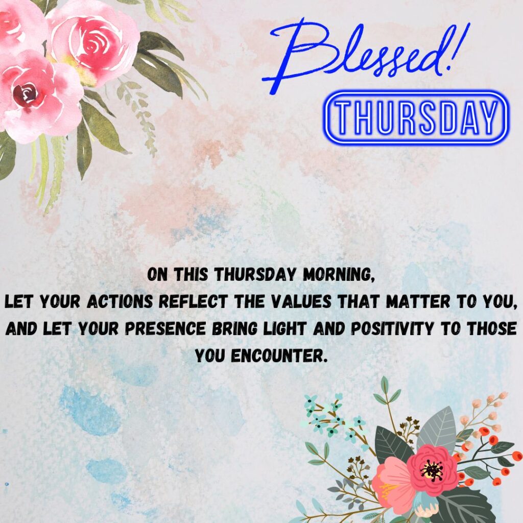 New Blessed Good Morning Thursday Quotes