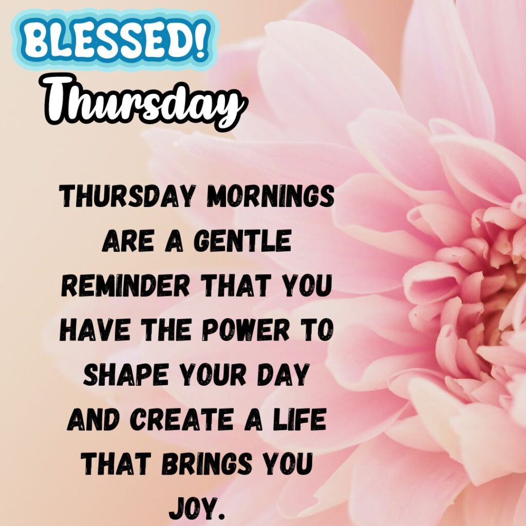 Good Morning Thursday Quotes With Images