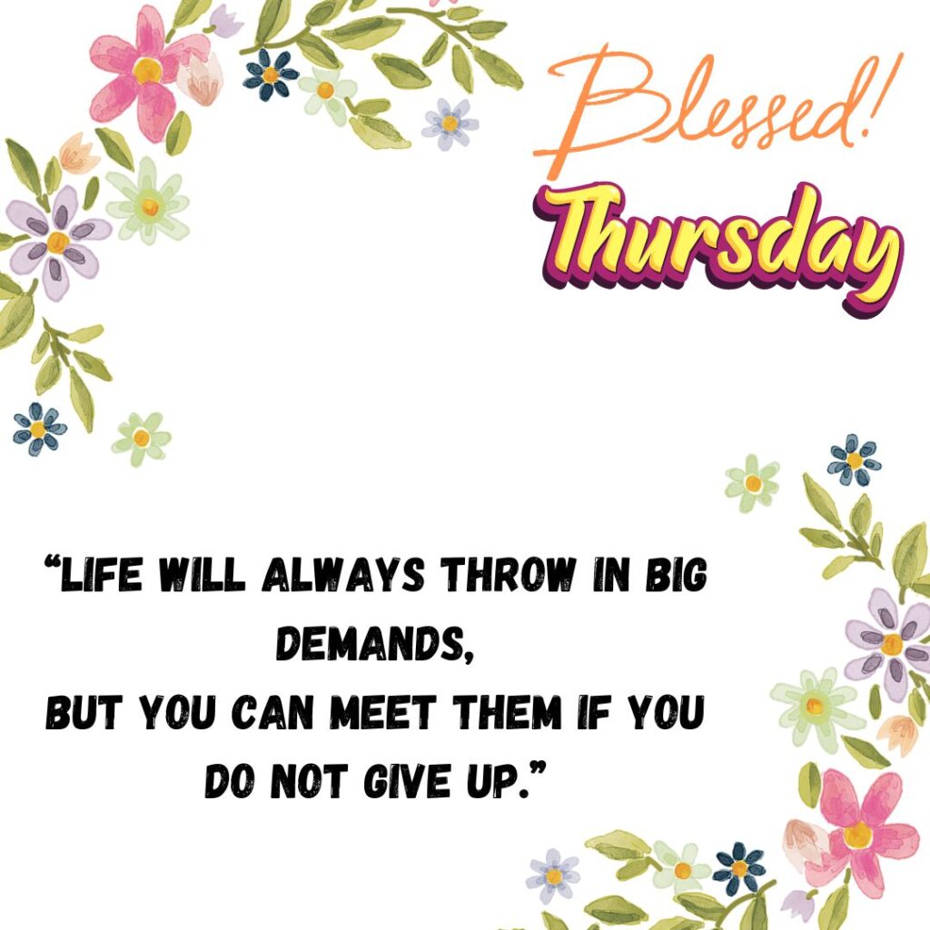 Good Morning Thursday Quotes for American