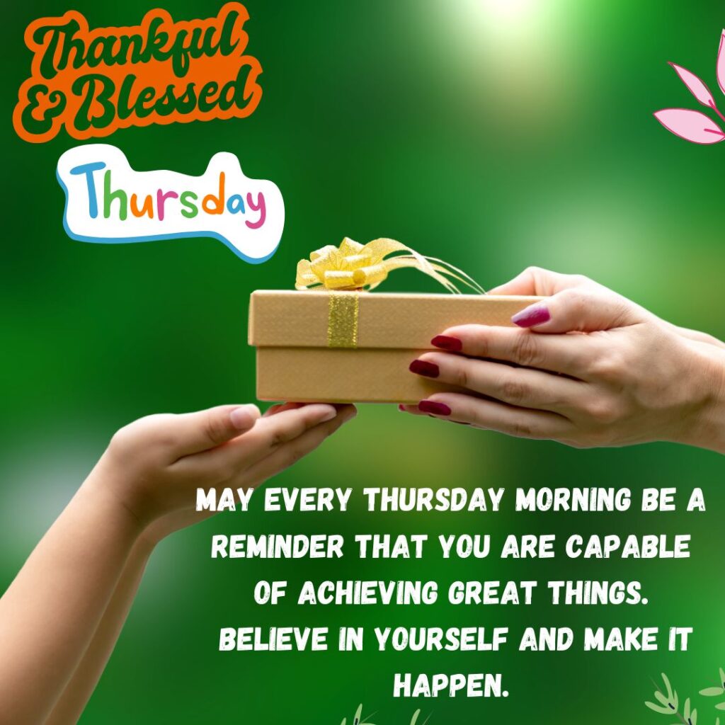 Caring Good Morning Thursday Quotes