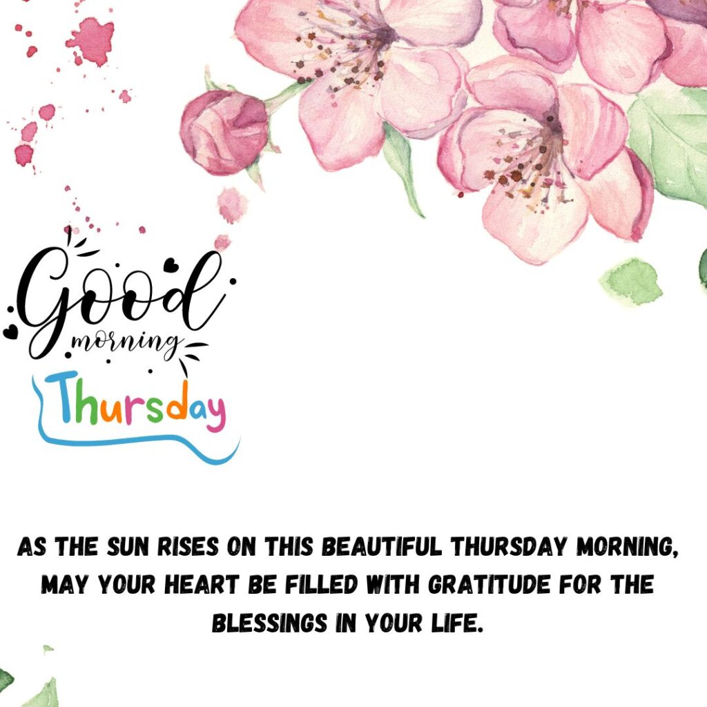 Thursday Blessing Quotes Ideas