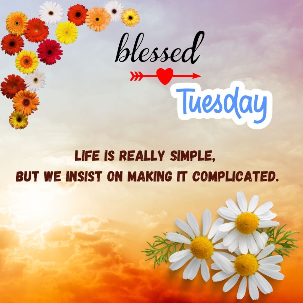 Good Morning Happy Tuesday Blessing Images