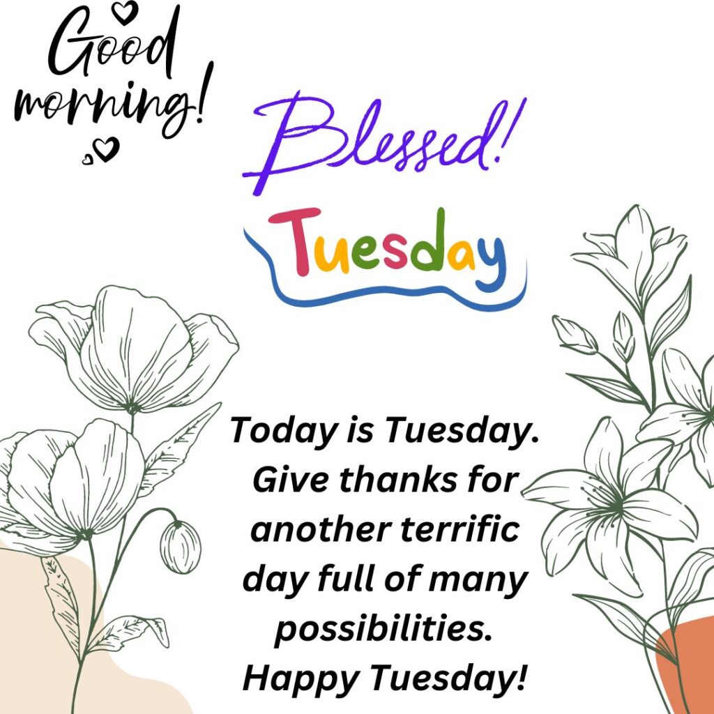 Blessed Tuesday Quotes