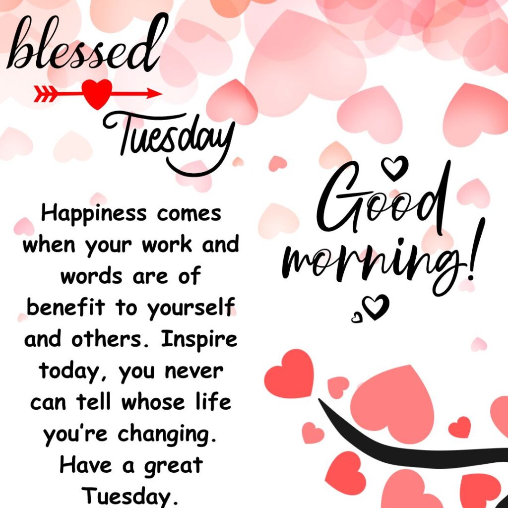 Life Quotes of Good Morning Tuesday