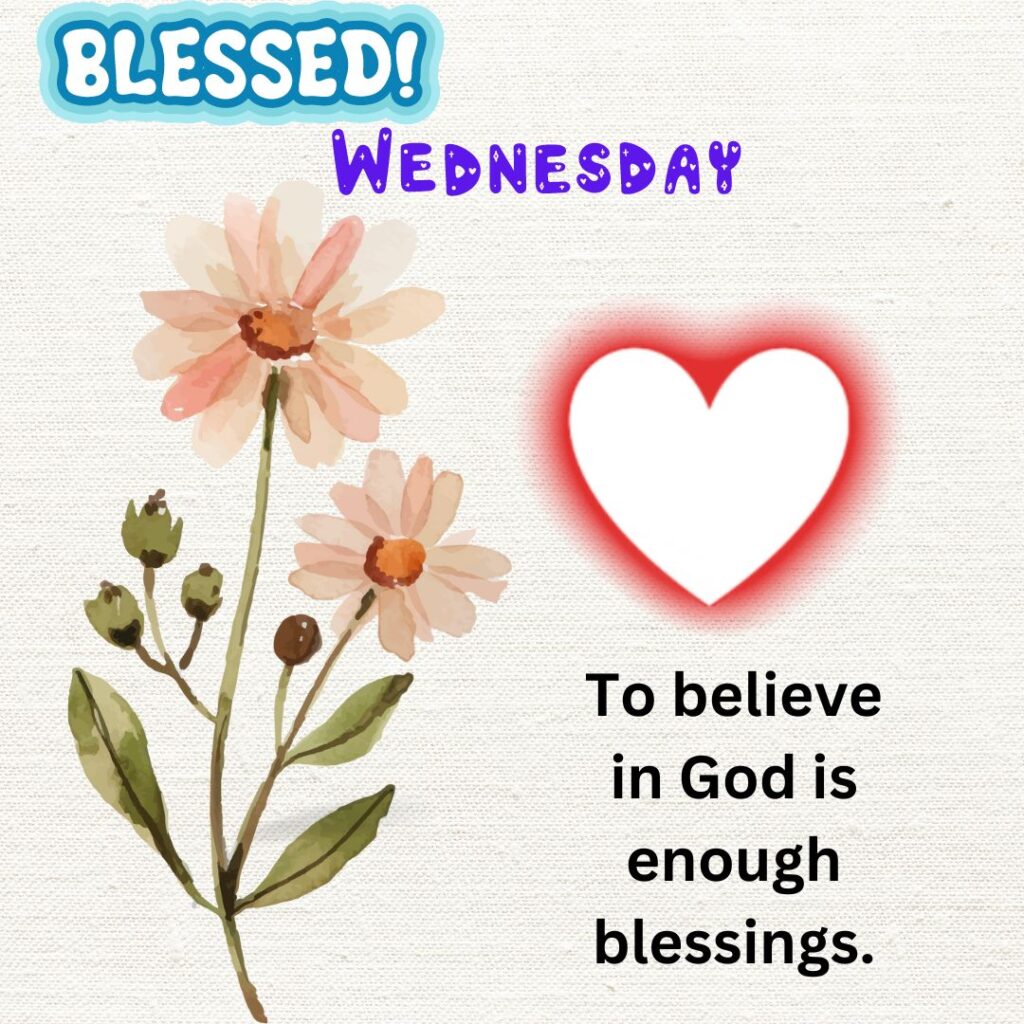 New Good Morning Wednesday Blessing