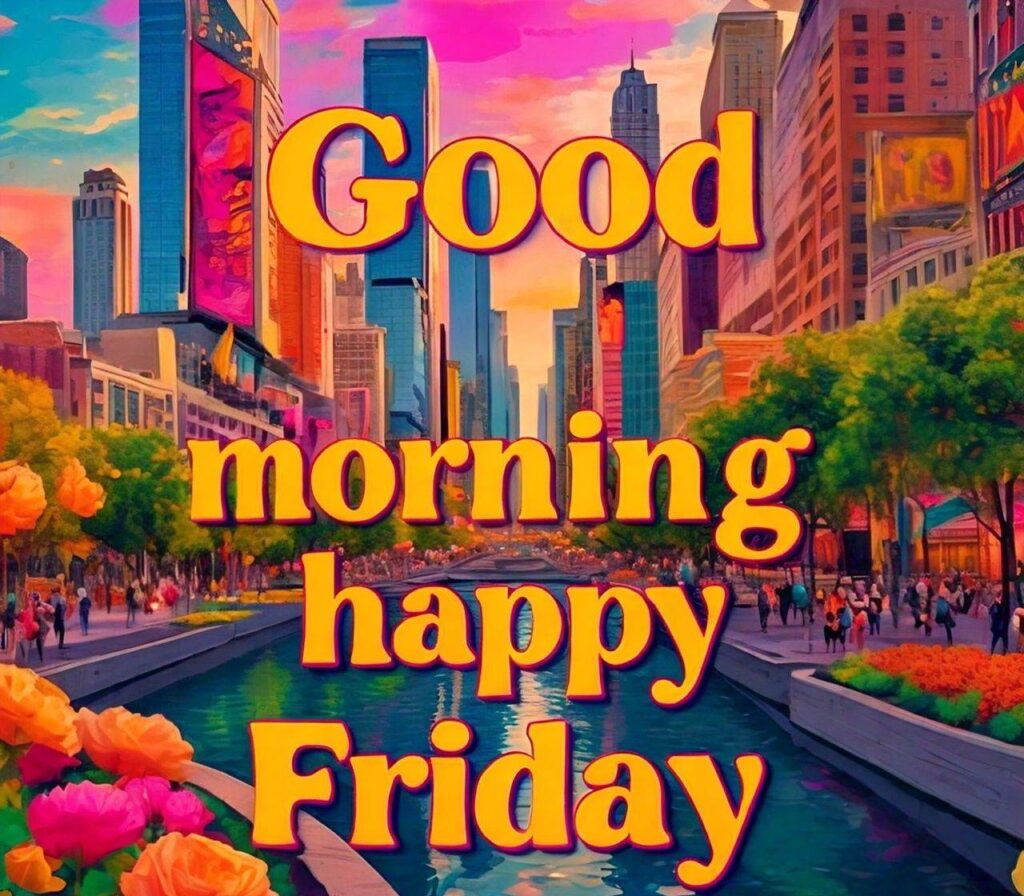 Good Morning Happy Friday Images