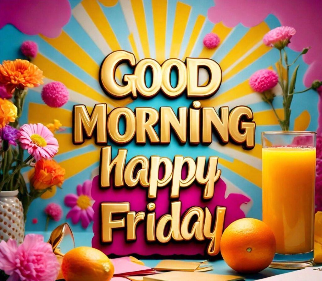 Good Morning Happy Friday Images