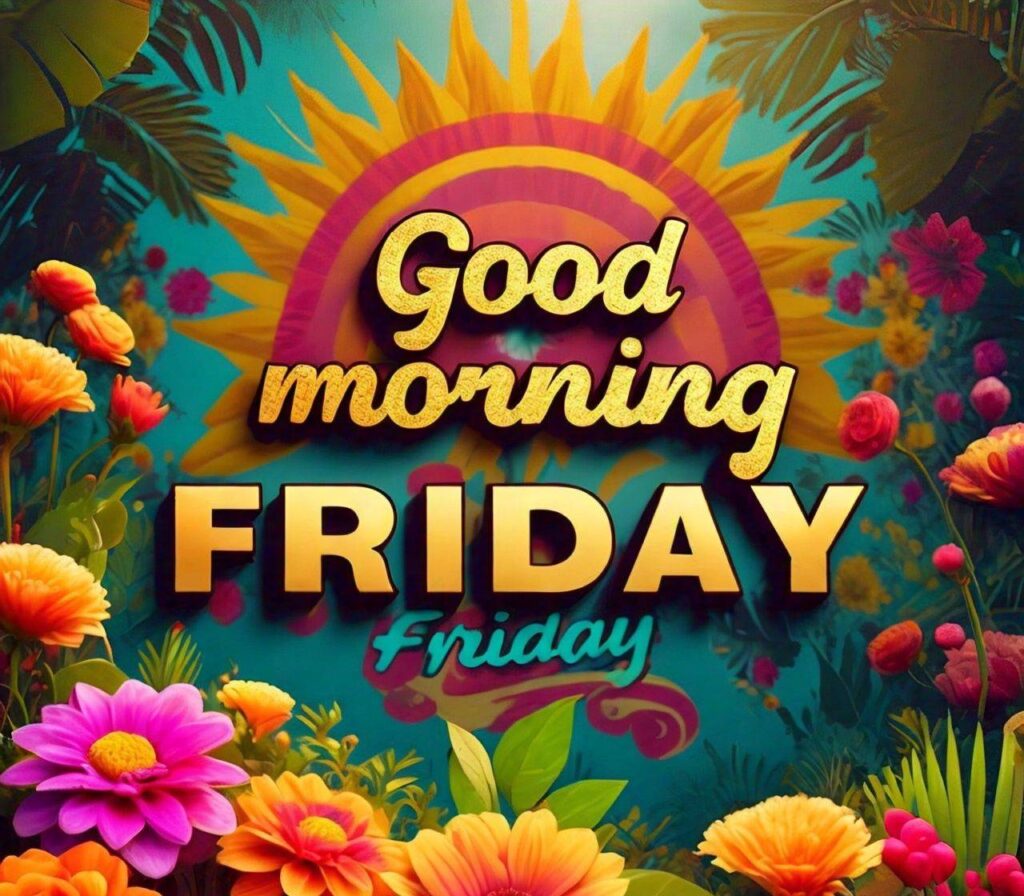 Good Morning Happy Friday Images