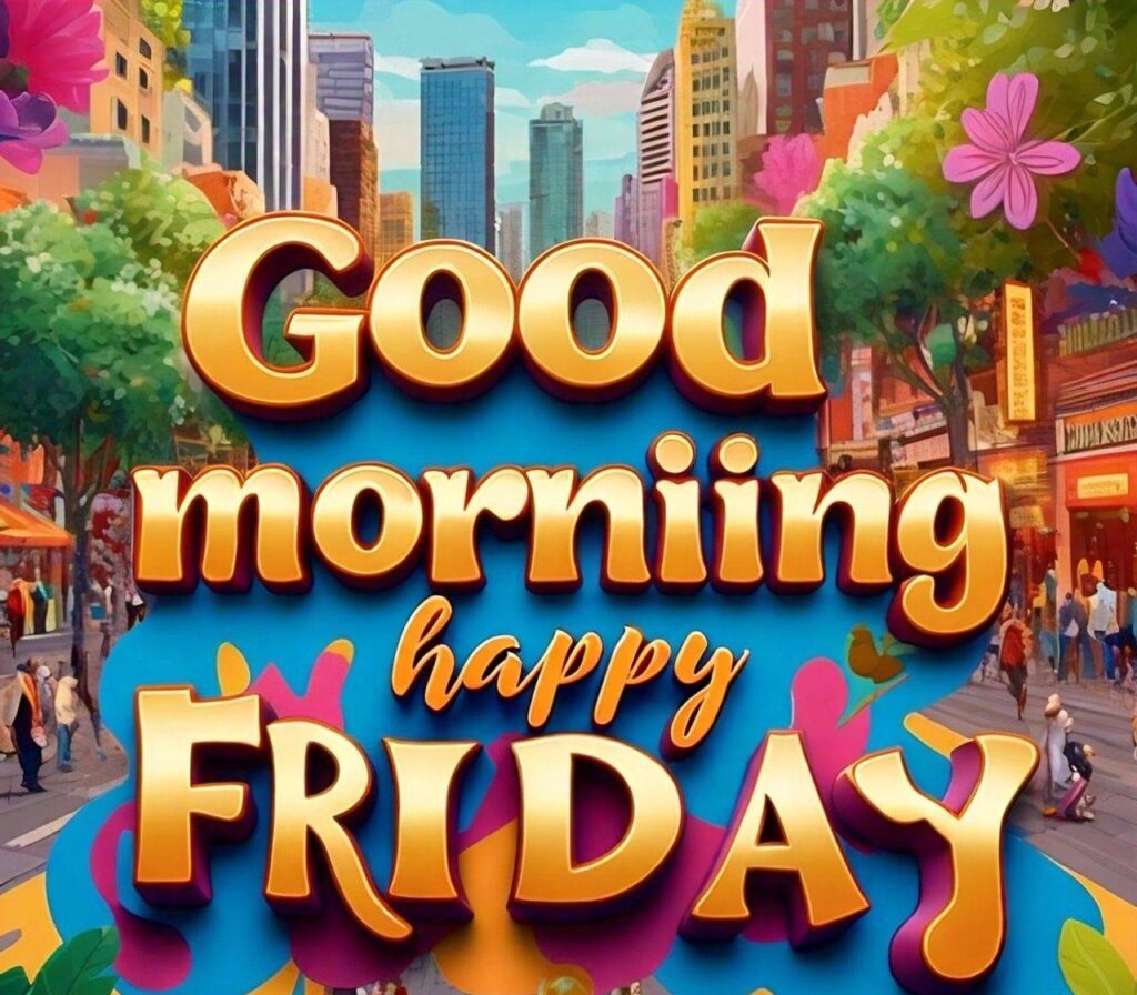 Good Morning Happy Friday Images