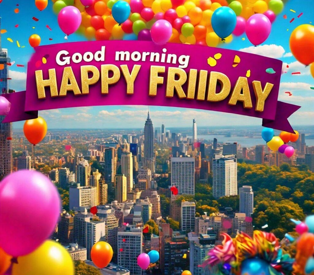 Good Morning Happy Friday Images