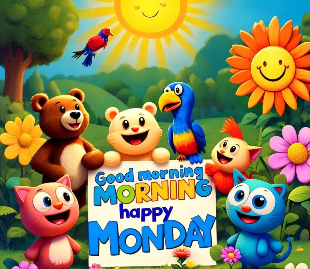 Good Morning Happy Monday Images