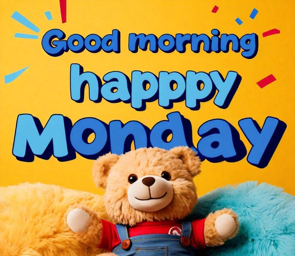 Good Morning Happy Monday Images