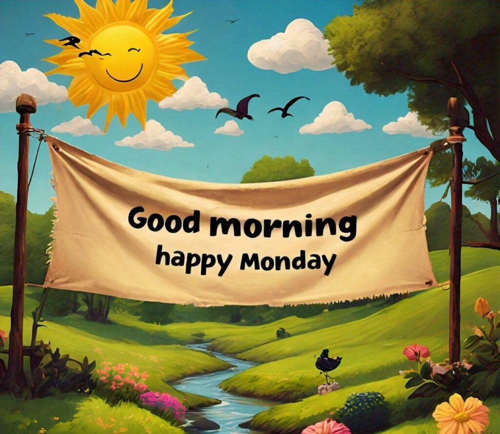 Good Morning Happy Monday Images