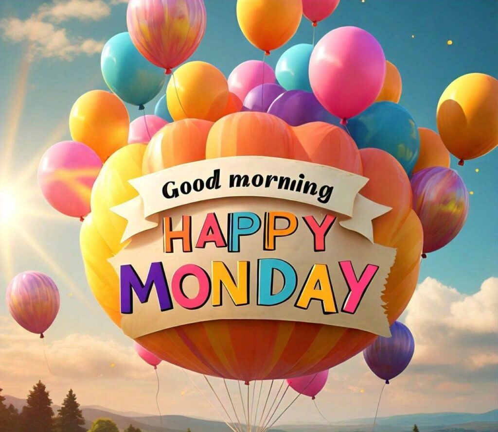 Good Morning Happy Monday Images