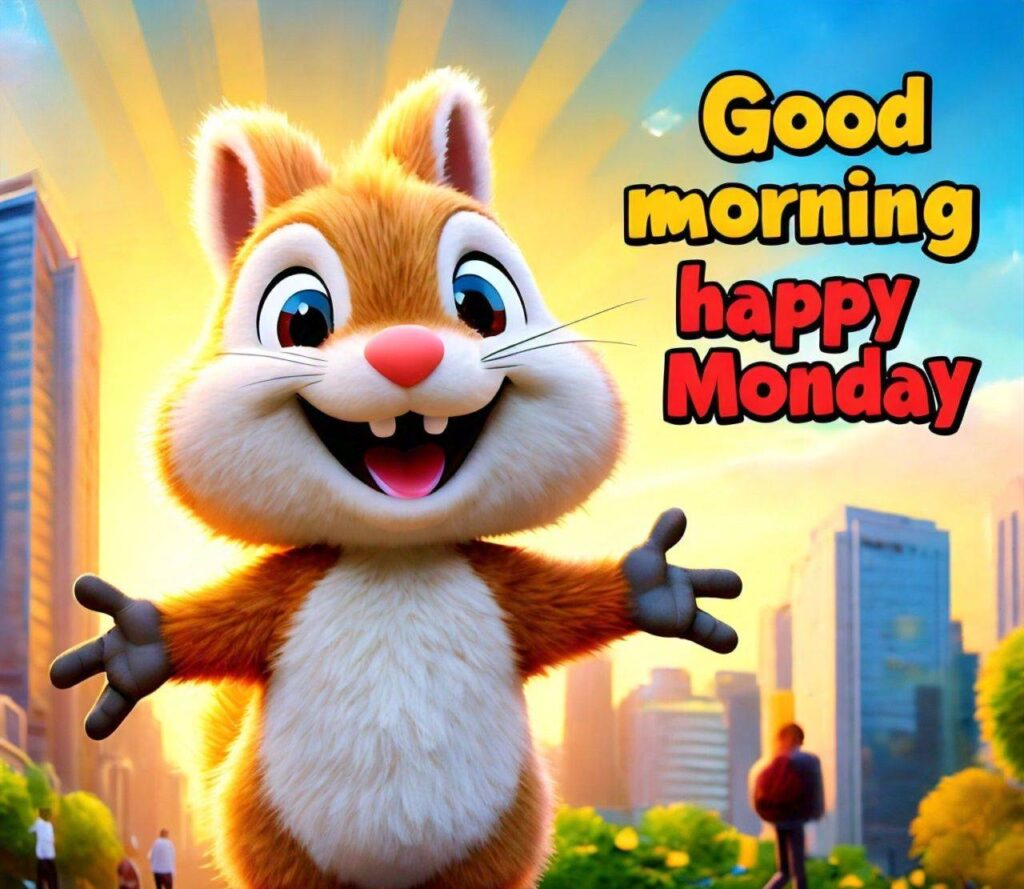 Good Morning Happy Monday Images