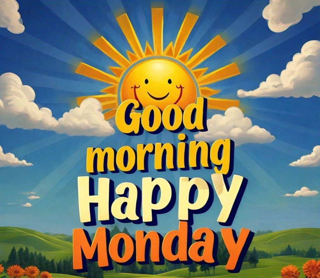 Good Morning Happy Monday Images