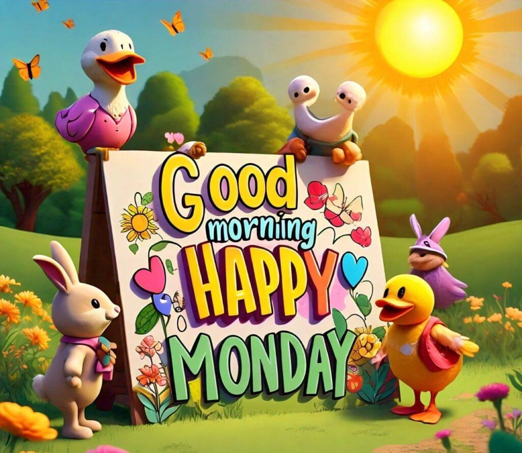 Good Morning Happy Monday Images