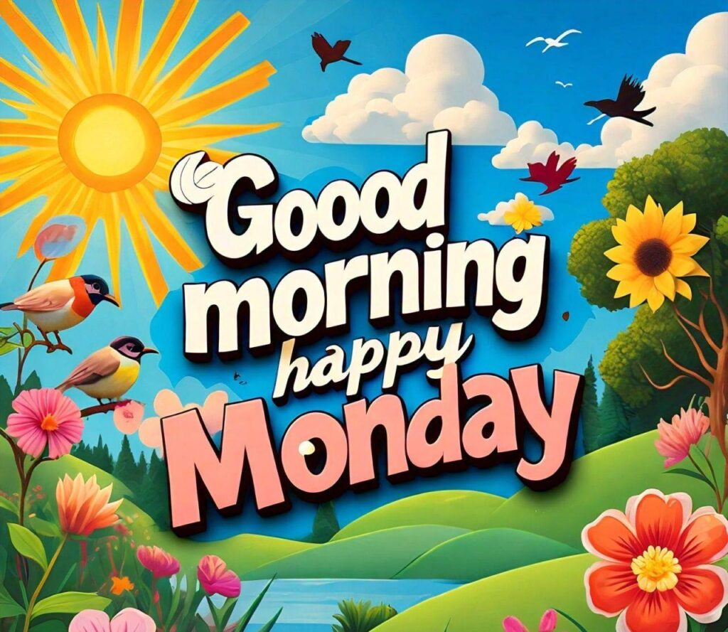 Good Morning Happy Monday Images