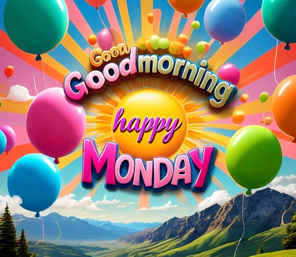 Good Morning Happy Monday Images