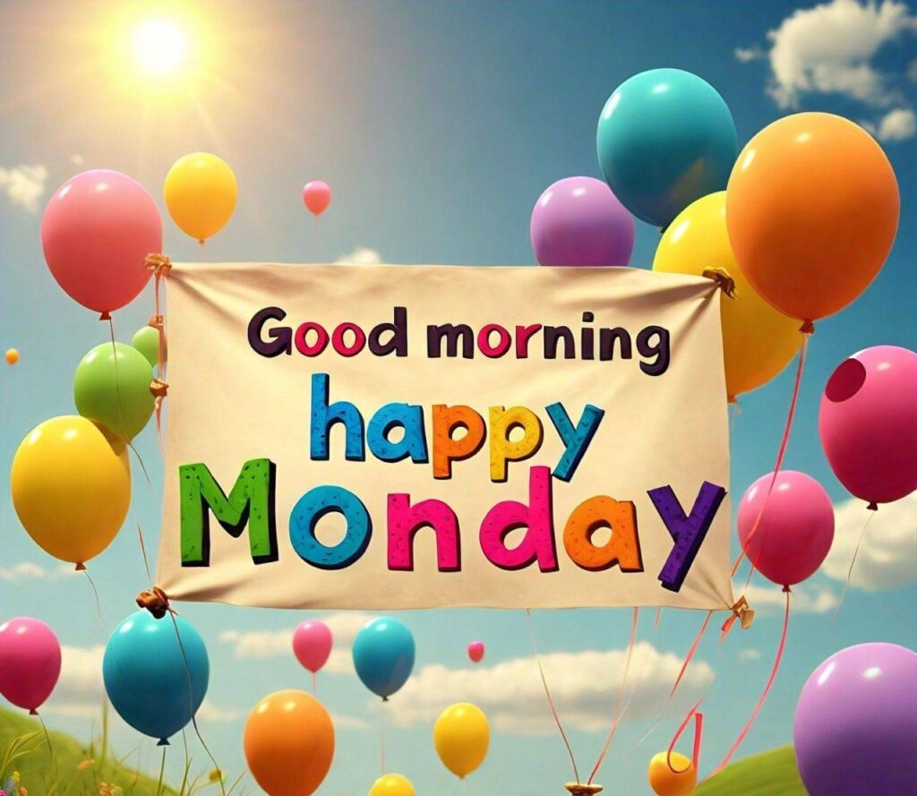 Good Morning Happy Monday Images