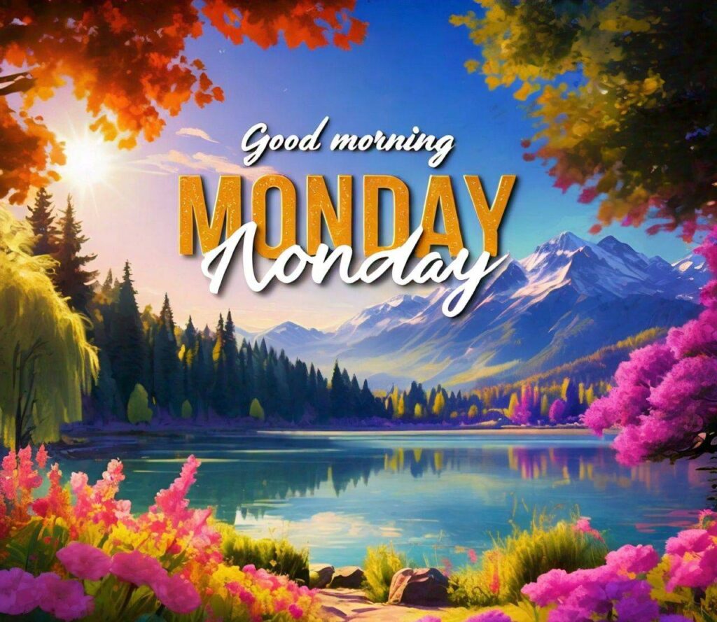 Good Morning Happy Monday Images