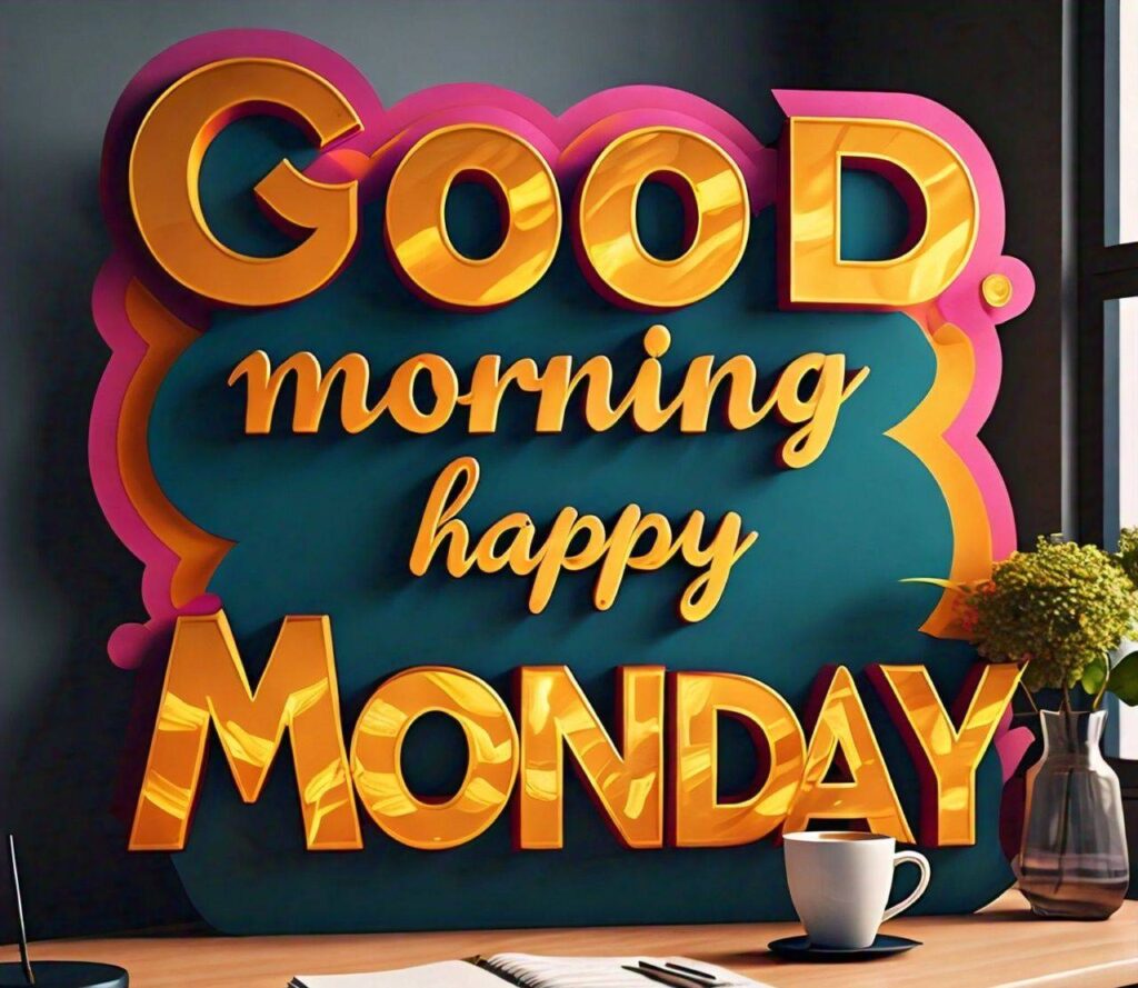 Good Morning Happy Monday Images