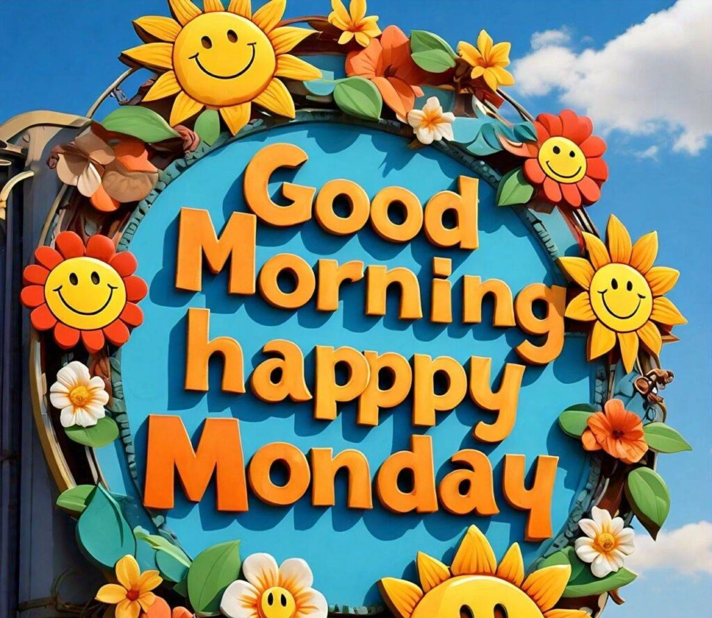 Good Morning Happy Monday Images