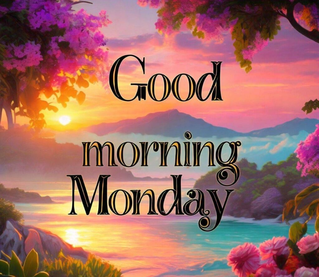 Good Morning Happy Monday Images