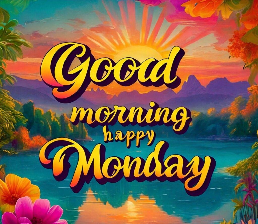 Good Morning Happy Monday Images