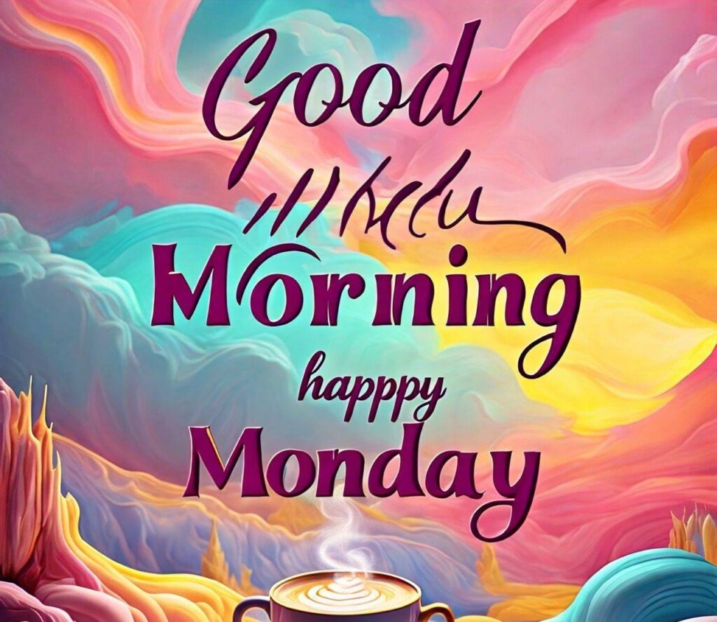 Good Morning Happy Monday Images