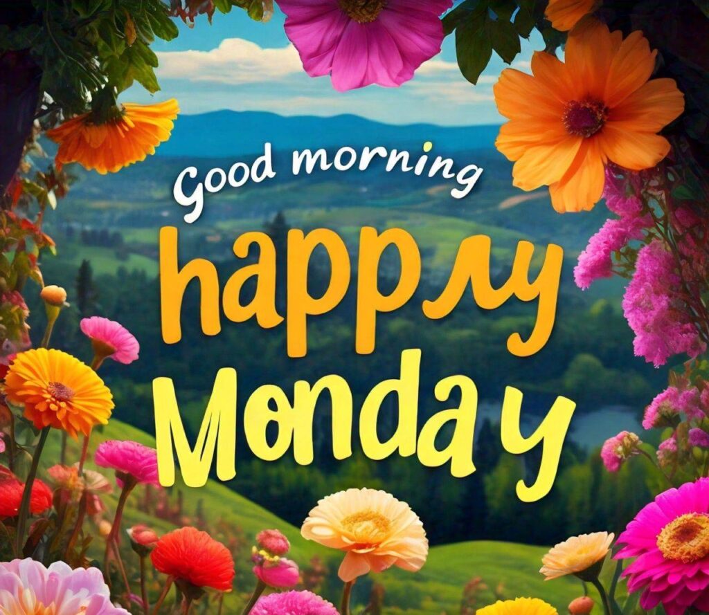 Good Morning Happy Monday Images