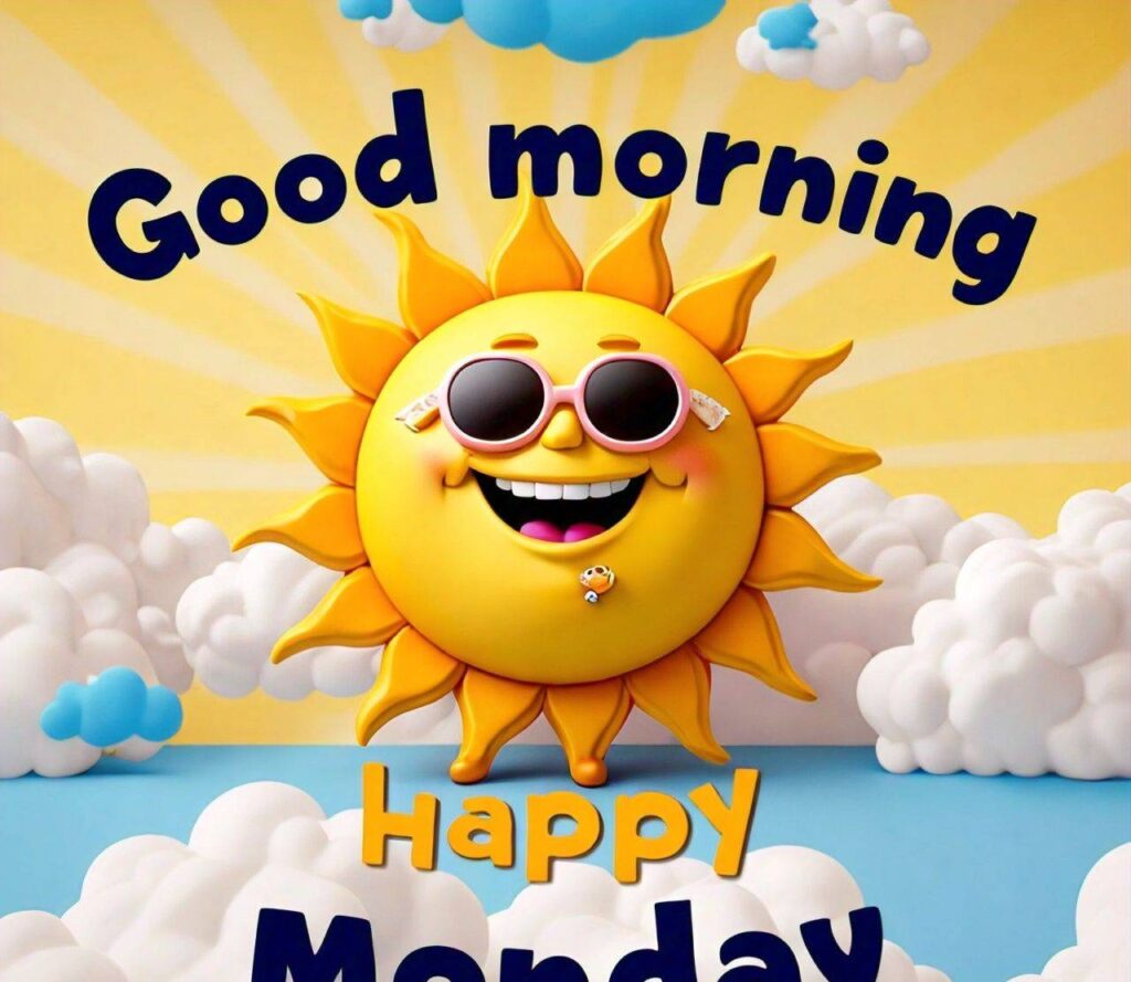 Good Morning Happy Monday Images